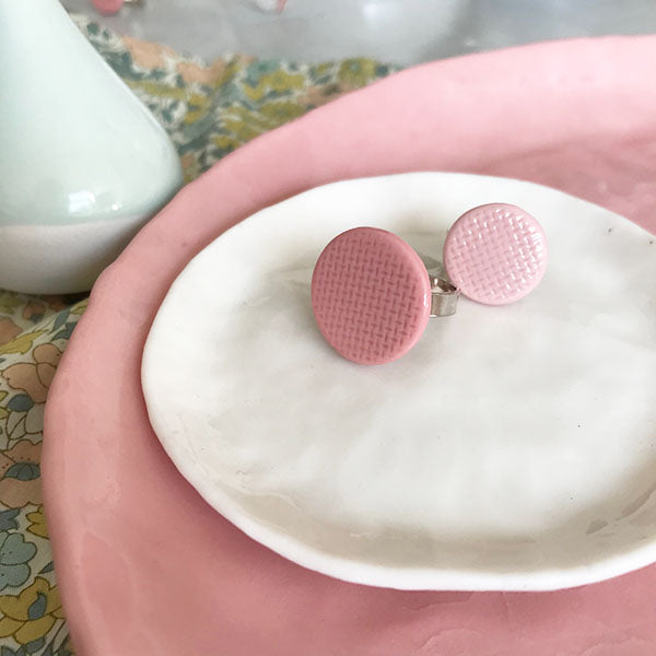 Lille ring - lyserød