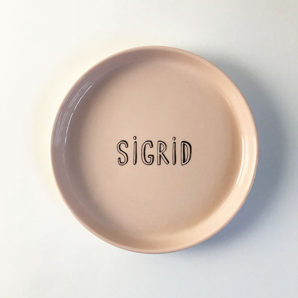 Børnetallerken - Liebe bogstaver