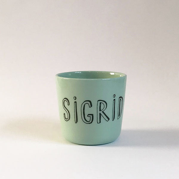 Børnekop - Liebe bogstaver