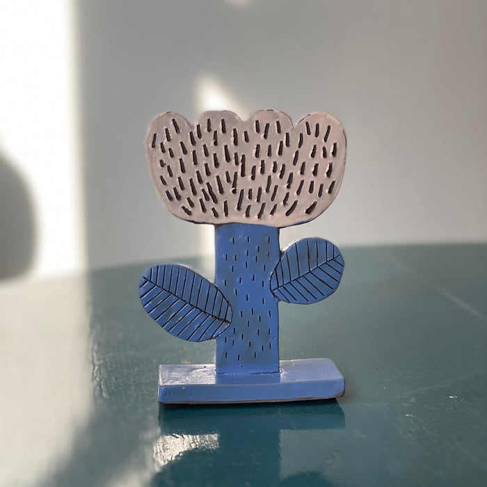 blomst i keramik