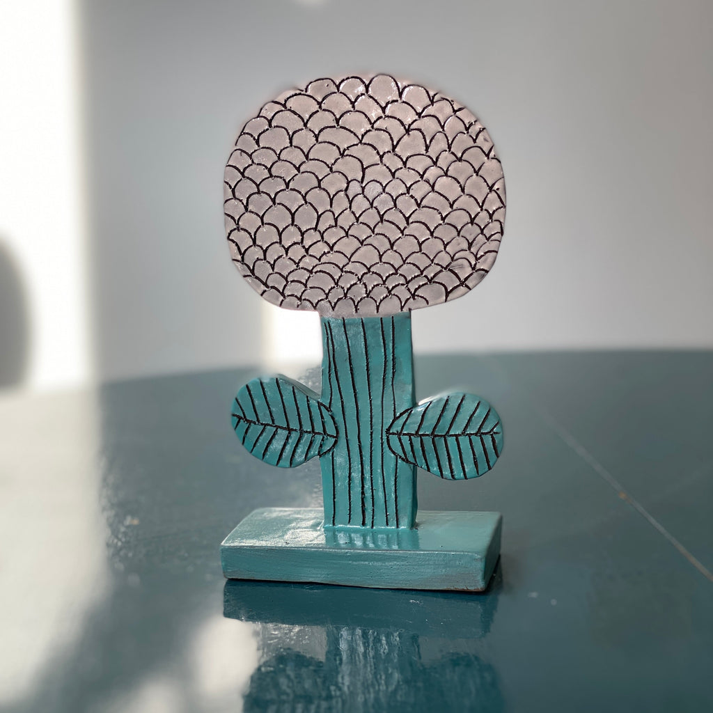 blomst i keramik