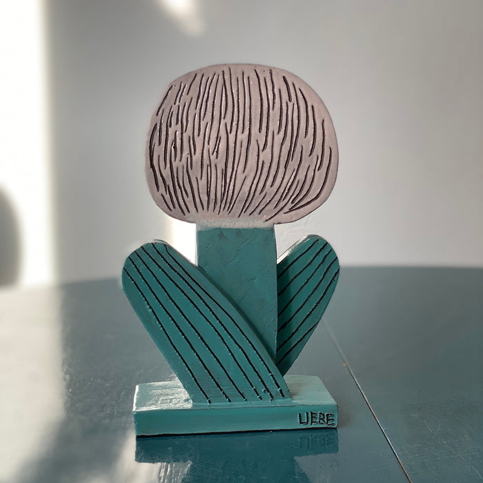 blomst i keramik
