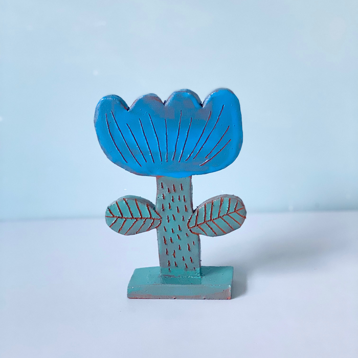 blomst i keramik