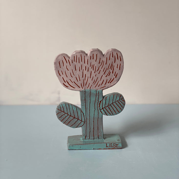 blomst i keramik