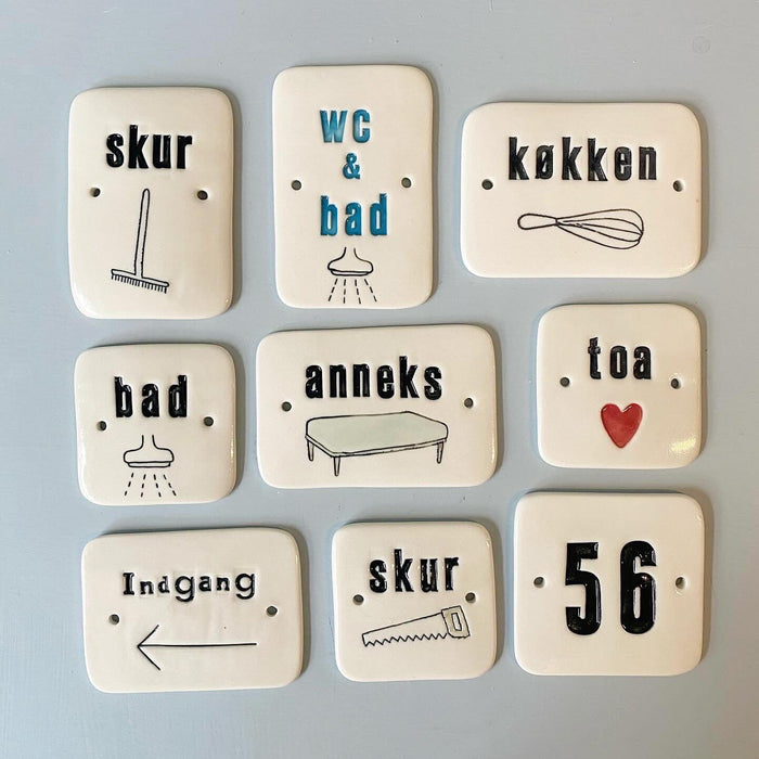 Skur skilt - rive