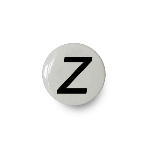 Liebe alfabetkop med initial bogstavetet Z