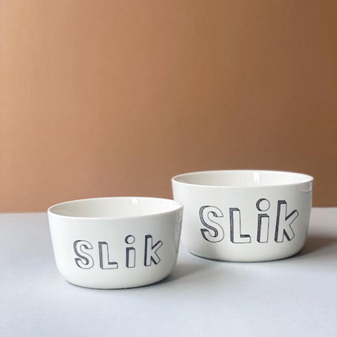 Slikskål - mellem