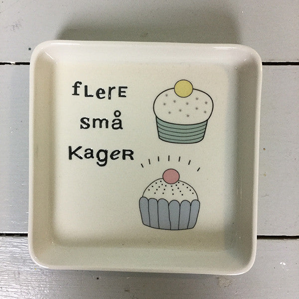 Kagefad - flere små kager