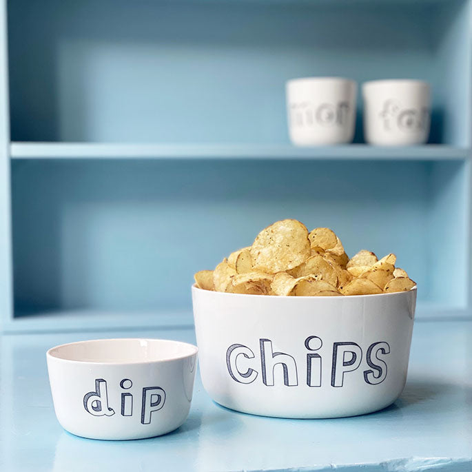 Chips & dip sæt